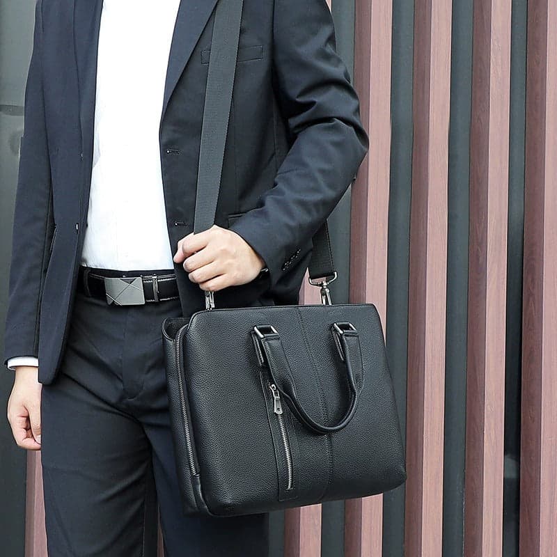 Tundraโข Business 9L Leather Laptop Briefcase, photo 5