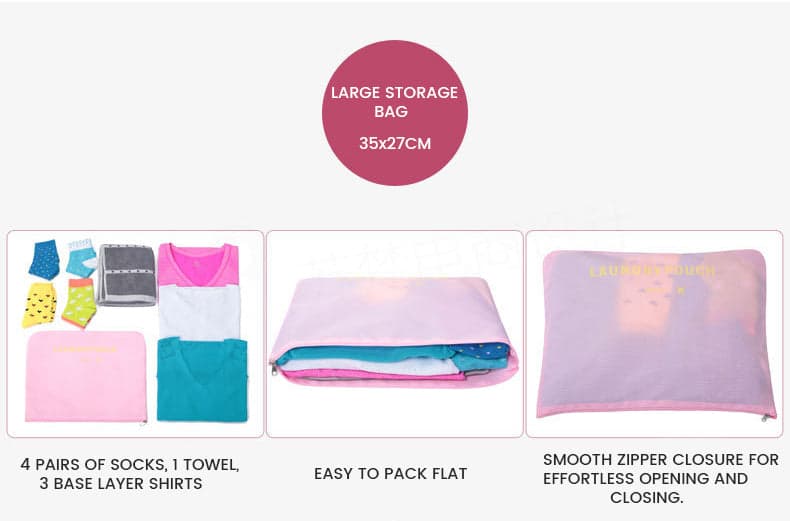 Riverโข 6-Piece Packing Cube Set, photo 5