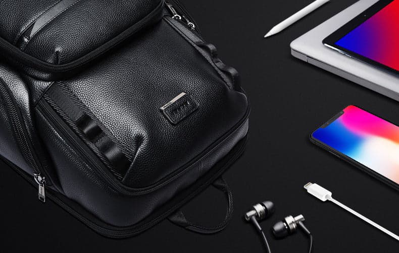Aerion Elite 25L Genuine Leather Laptop Backpack, photo 3