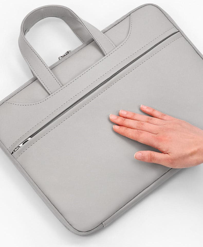 The Aliseek Pro PU Leather Laptop Bag, 10" to 16", photo 4
