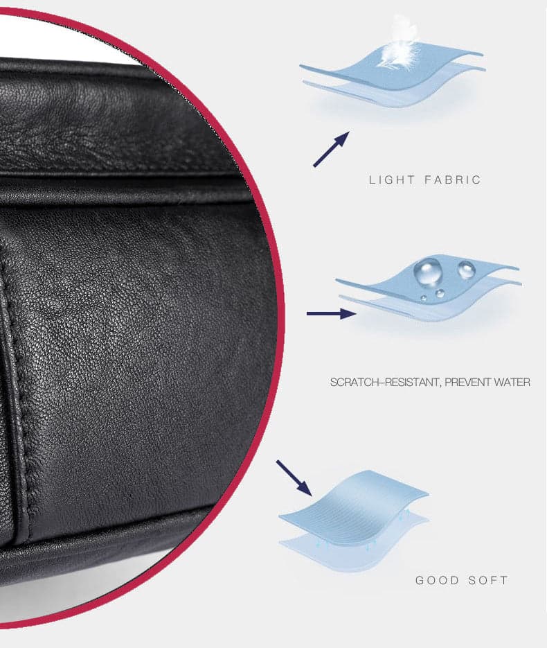 Ascend™ ProX Water-Resistant Leather Crossbody Bag, photo 3