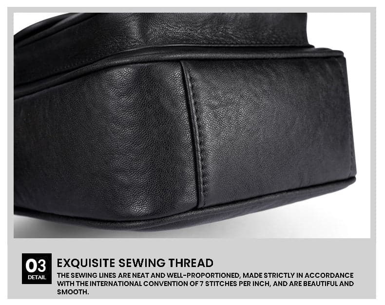 Ascend™ ProX Water-Resistant Leather Crossbody Bag, photo 2