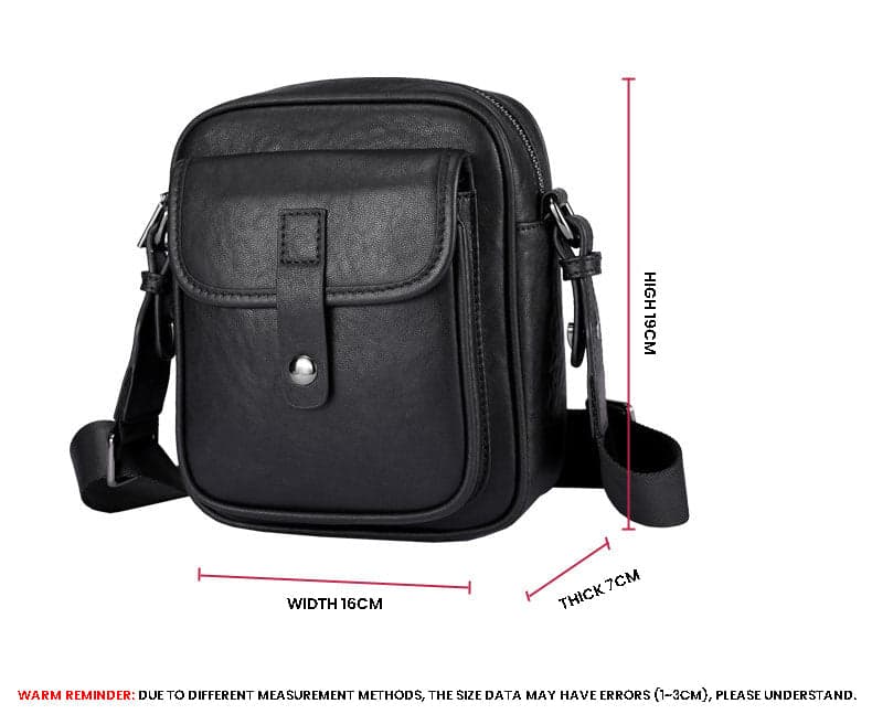 Ascend™ ProX Water-Resistant Leather Crossbody Bag, photo 4