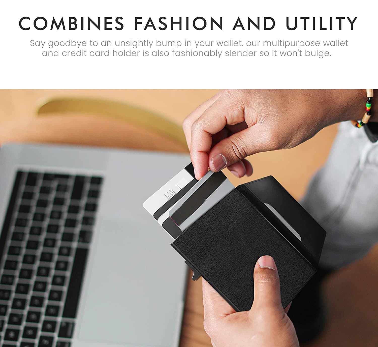 The Dudesโข Pro AirTag Wallet with RFID Protection, photo 4