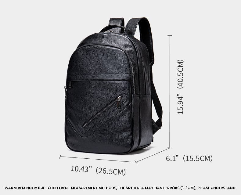 Dynamo Ultra 14" Genuine Leather Laptop Backpack, photo 4