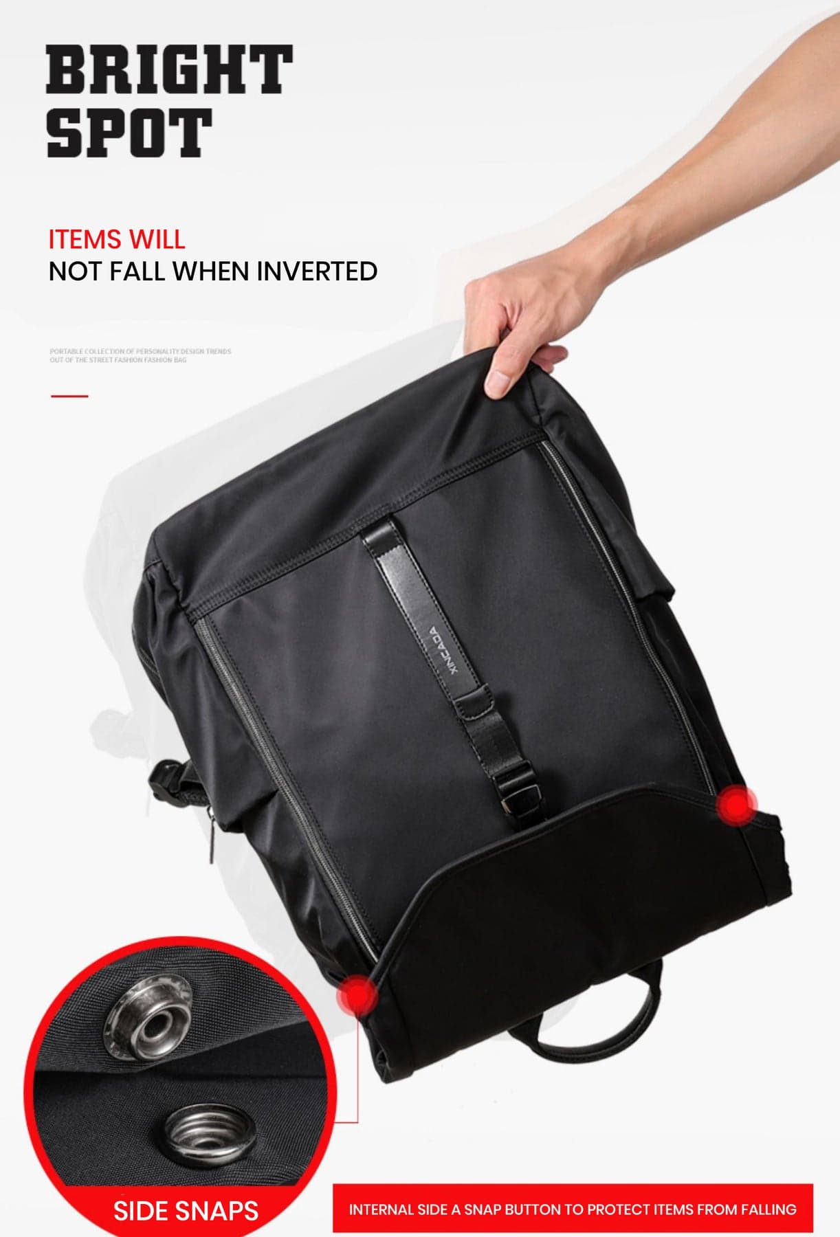 EliteTech Evolve Water-Repellent Laptop Backpack for 16 Inch Laptops, photo 10