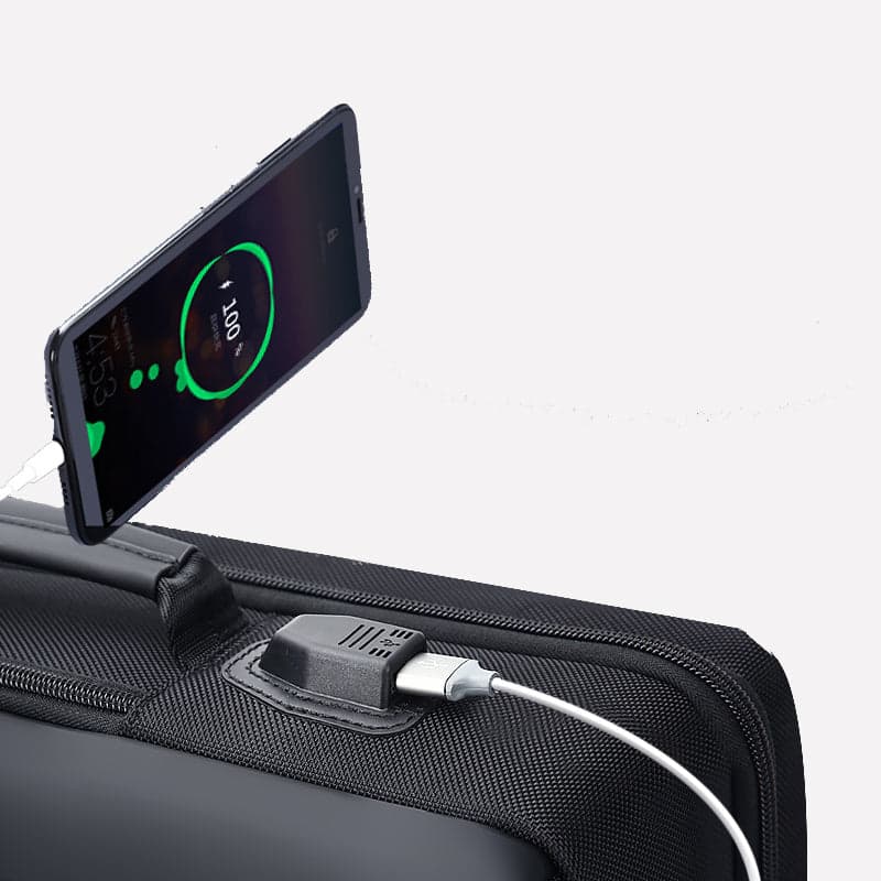 GUI™ Tech Expandable Laptop Backpack with USB Port, photo 6