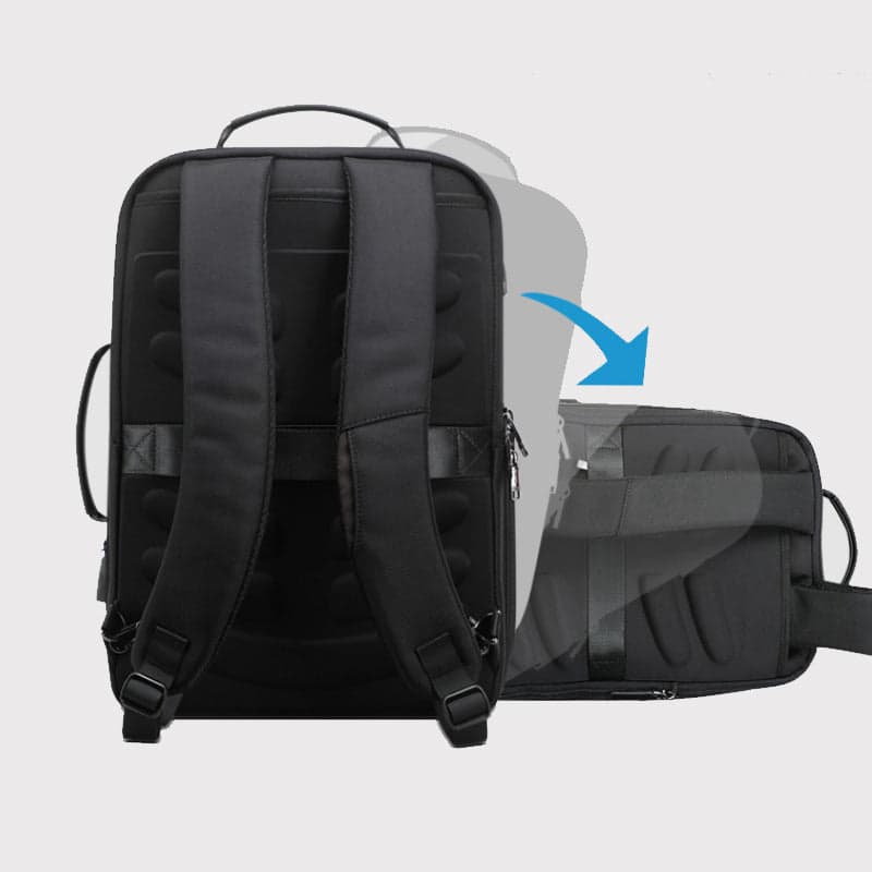 GUI™ Tech Expandable Laptop Backpack with USB Port, photo 3