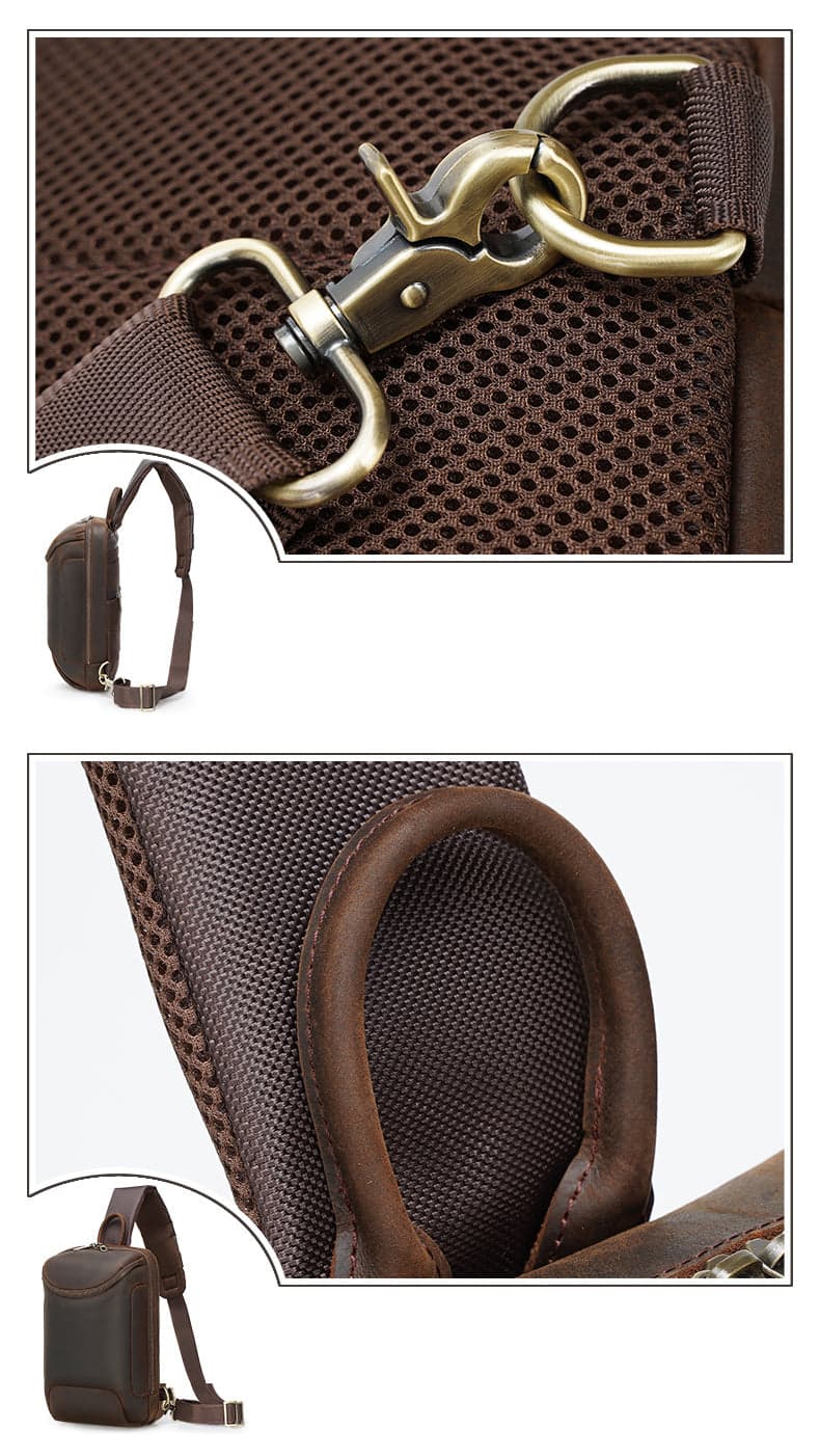 The Hideawayโข Pro Genuine Leather Messenger Bag, photo 5