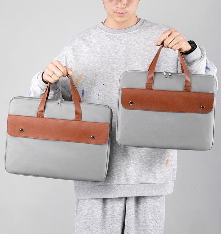 The Peak Pro Lightweight PU Leather Laptop Bag, 13" to 16", photo 5