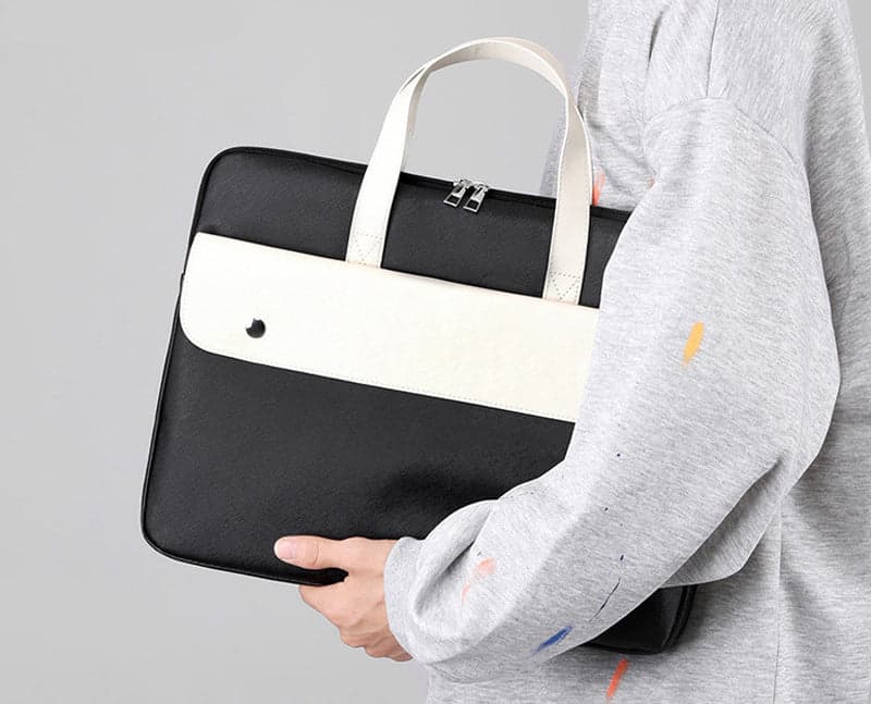 The Peak Pro Lightweight PU Leather Laptop Bag, 13" to 16", photo 3