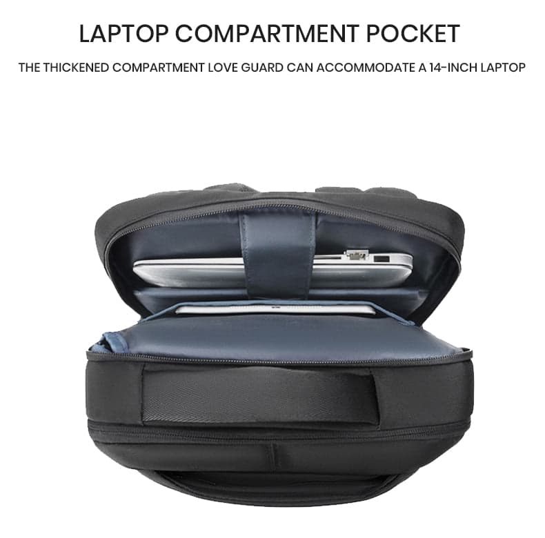 PowerTech Platinum Expandable Laptop Backpack for 16 Inch Laptops, photo 10