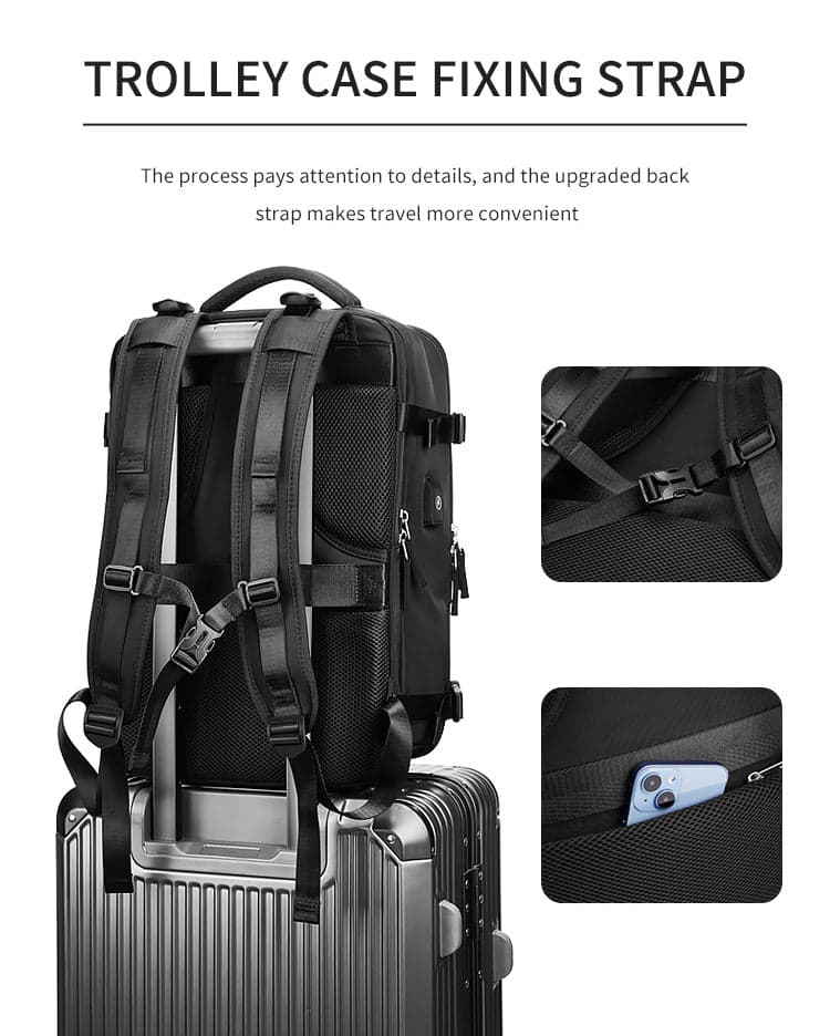 RoamPak Quantum 20L Laptop Backpack with USB Port, photo 12