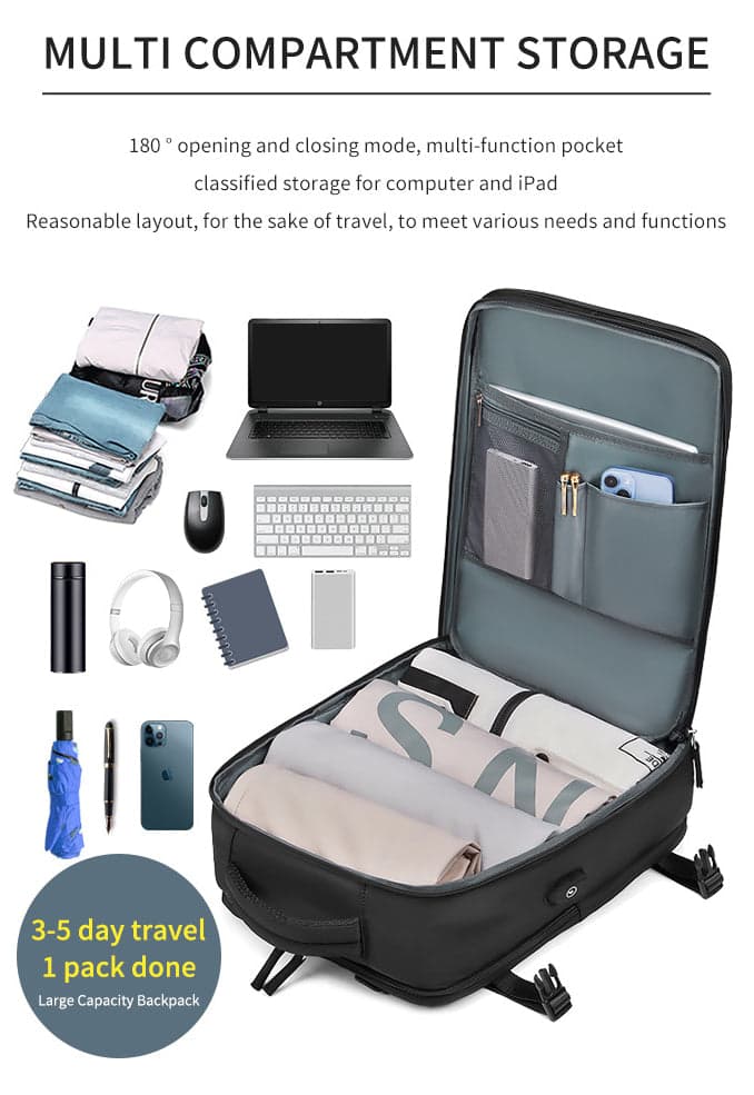 RoamPak Quantum 20L Laptop Backpack with USB Port, photo 15