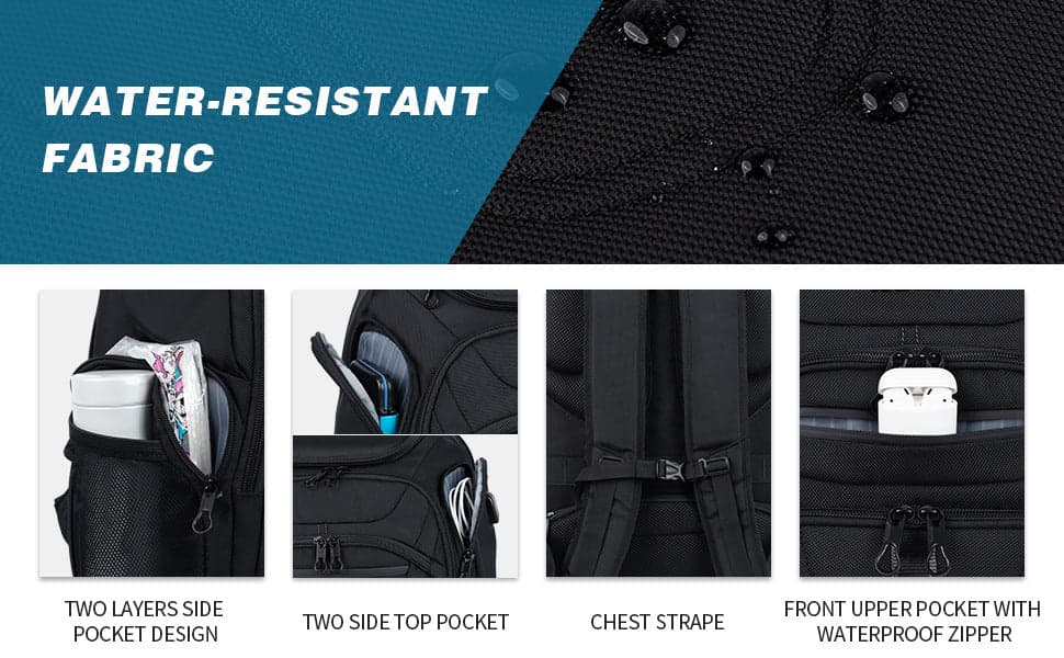TrailEase Elite Anti-Theft Laptop Backpack with USB Port, photo 4