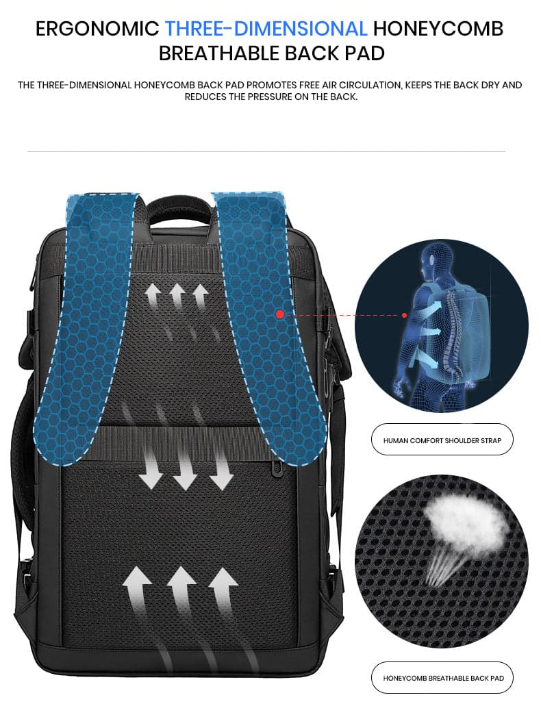 The Translucent Prestige Expandable Laptop Backpack for 15 to 17 Inch Laptops, photo 7
