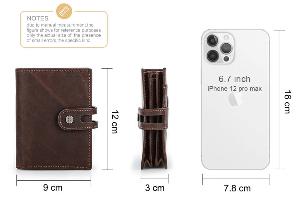 The Uprising™ Leather Wallet with AirTag Slot and RFID Protection, photo 2
