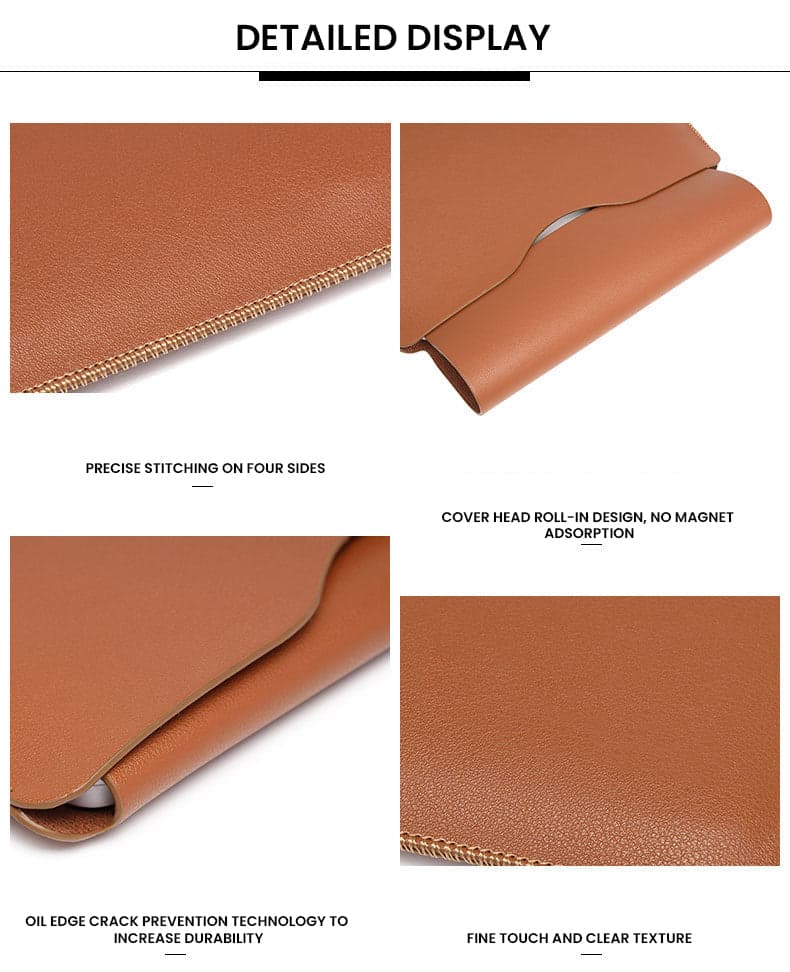 Vagabond Ultra Synthetic Leather Laptop Sleeve for 10 to 16 Inch Laptops, photo 2