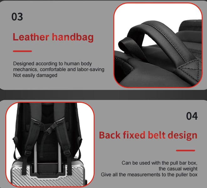 Veloce Quantum 35L Laptop Backpack with USB Port, photo 2