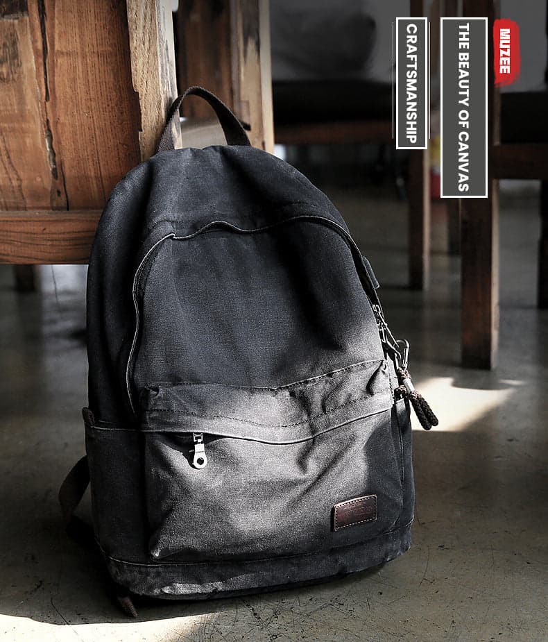 VivaSack Fusion 20L Canvas Backpack with USB Port, photo 2