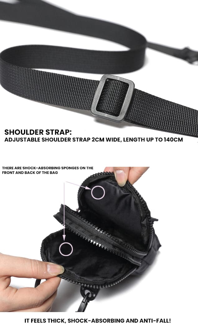 Zenitho™ Edge Water-Resistant Canvas Crossbody Bag, photo 9