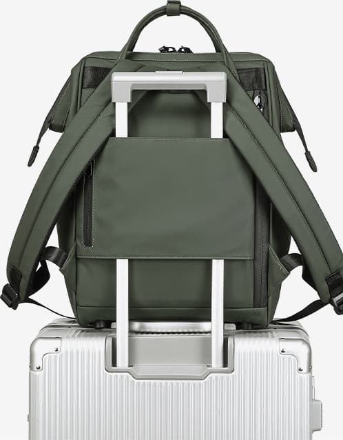 Bologna Wide-Opening Laptop Backpack with USB Port, photo 10