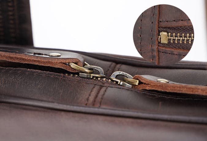 The Nigerian Pro 20L Genuine Leather Laptop Briefcase, photo 9