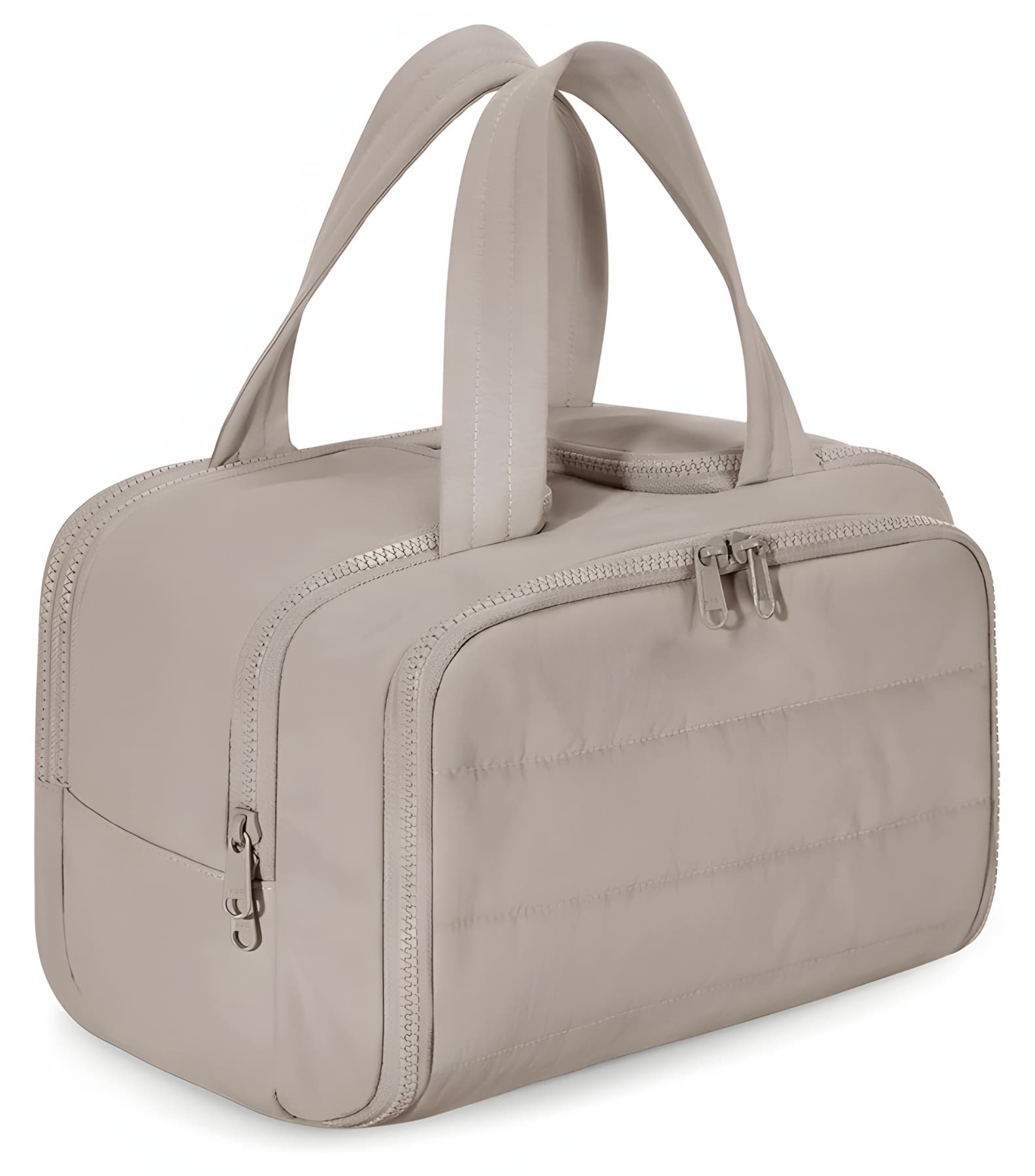 Cannes Puffy Travel Toiletry Bag with Wet and Dry Sections, photo 15