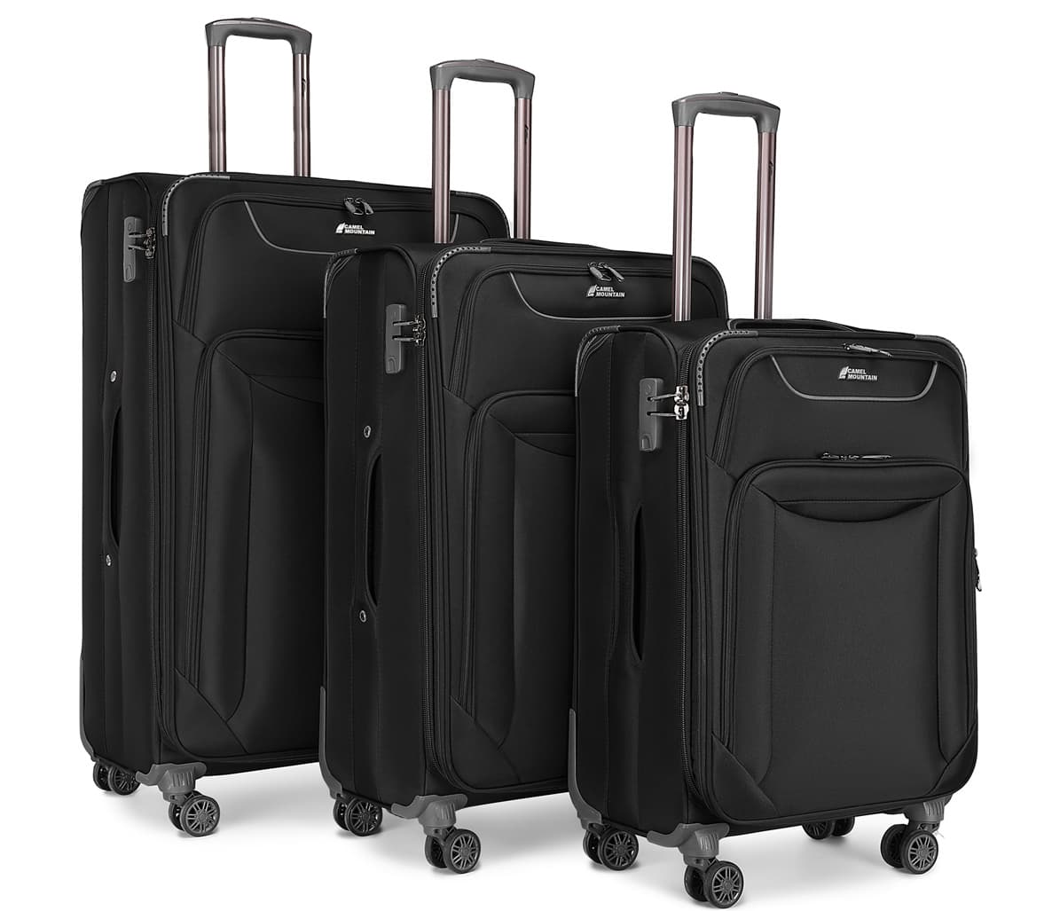 Camel Mountain Titan Three-Piece Suitcase Set, 20, 24 and 28 inch, photo 12