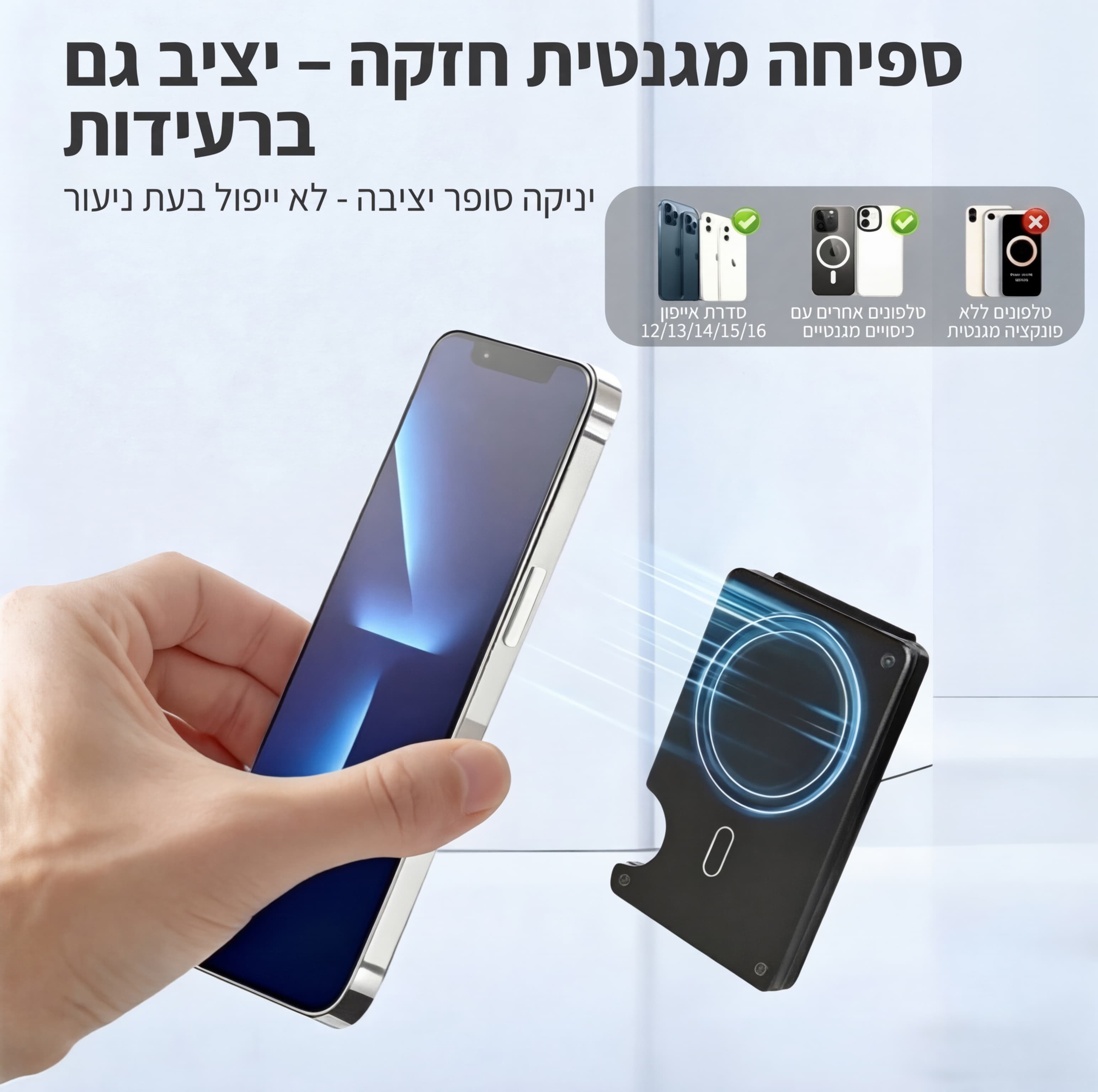 Zynkaros™ Luxe Slim Magnetic RFID Wallet, photo 3