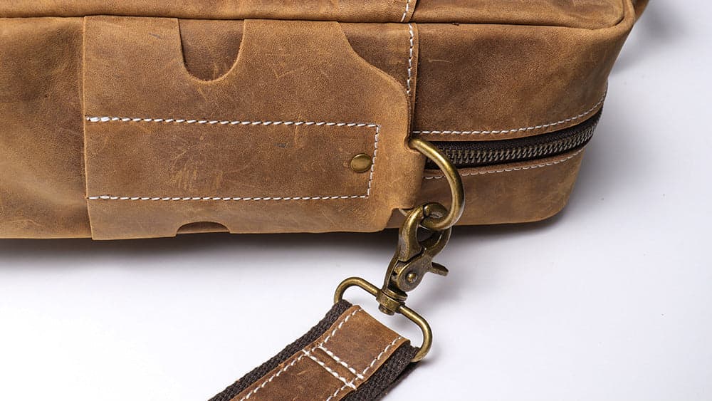 Dashr Plus 10L Genuine Leather Laptop Briefcase, photo 11