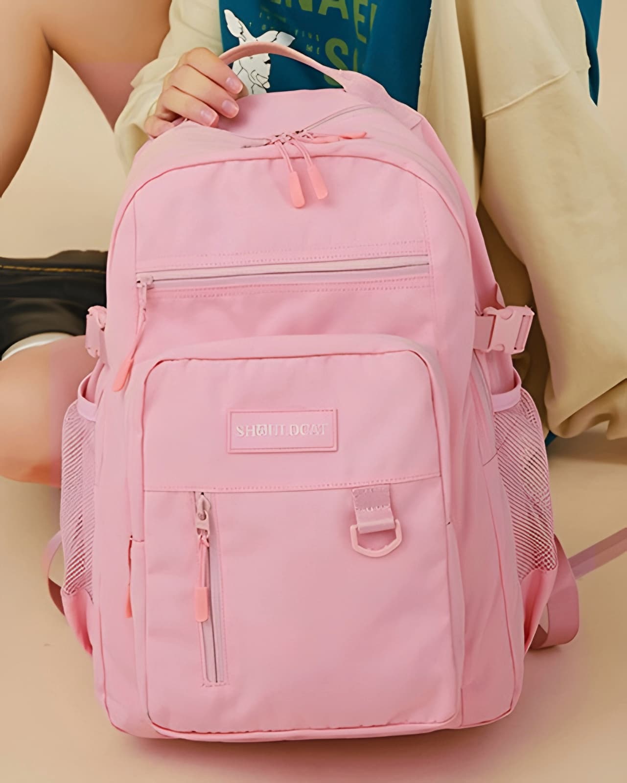 Empyrean Luxe 28L Anti-Theft Laptop Backpack with Trolley Strap, photo 15