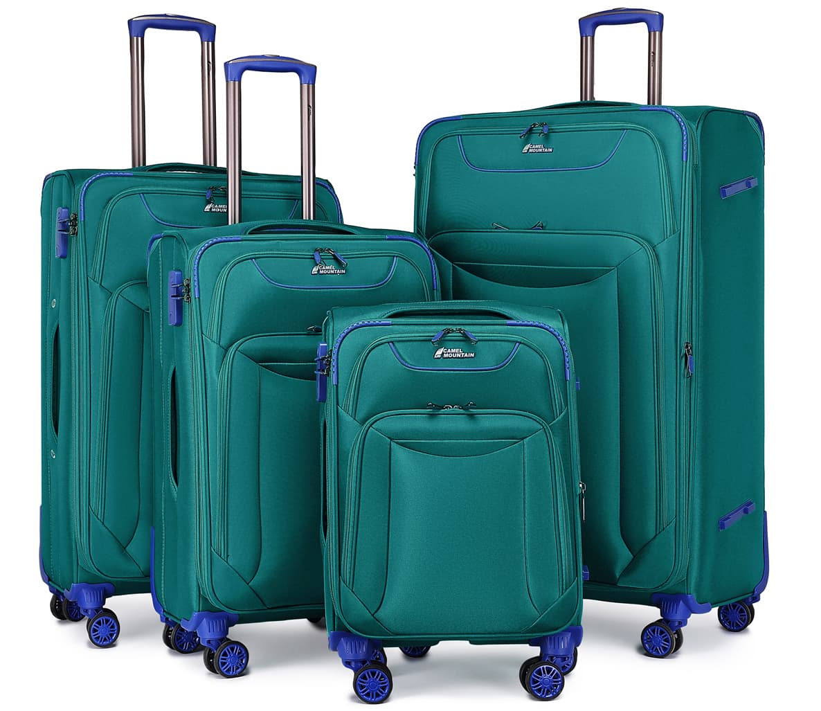 Camel Mountain Titan Four-Piece Suitcase Set, 20, 24, 28 and 32 inch, photo 2