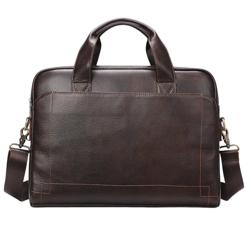 Quirvex™ Prestige 14" Genuine Leather Laptop Bag, photo 2