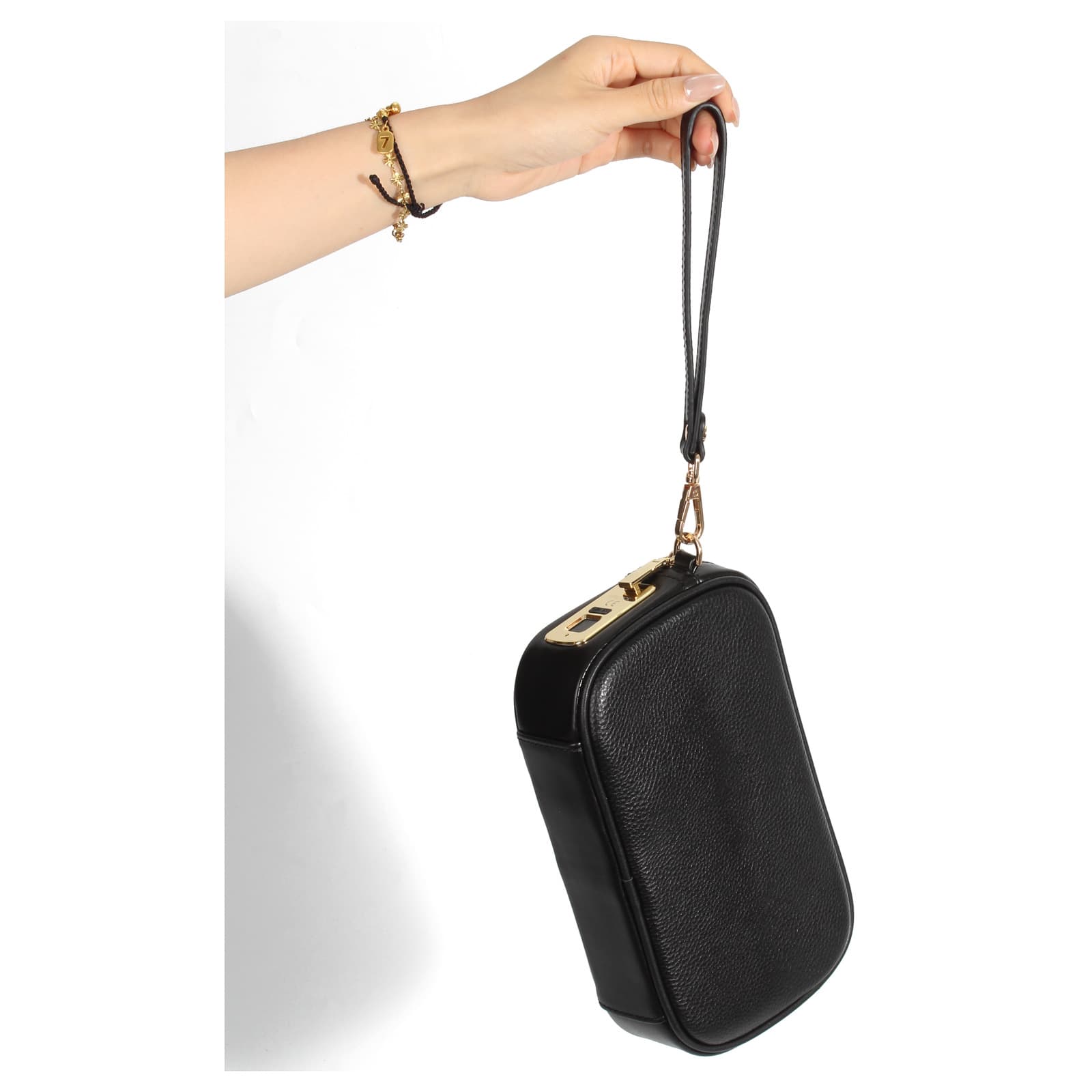 Winterthur Genuine Leather Fingerprint Lock Crossbody Bag, photo 9