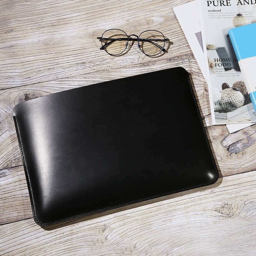 Alzion Edge Leather Laptop Sleeve for 14-Inch Laptops, photo 7