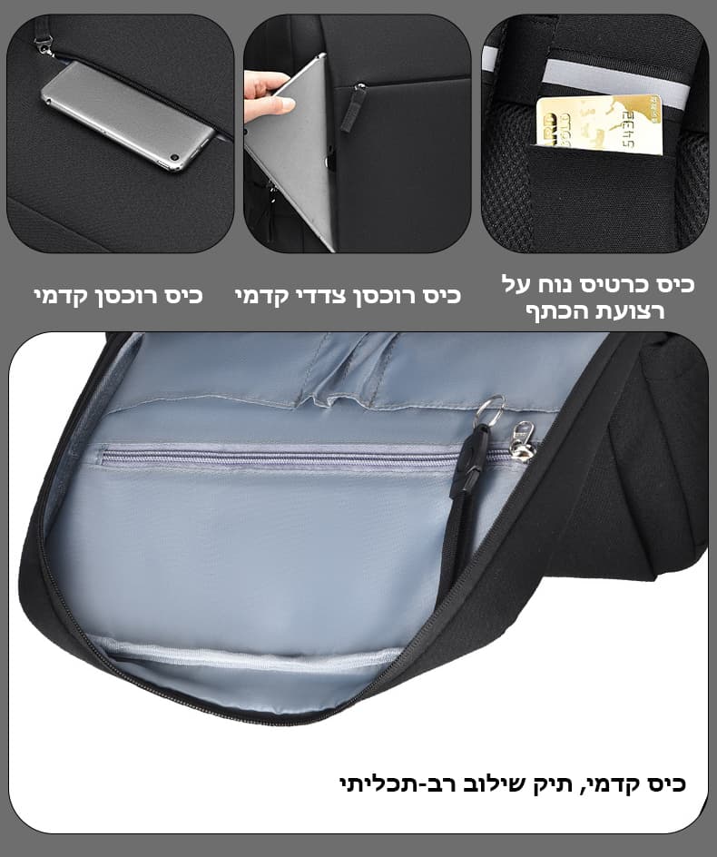 Nimbus Max Water-Repellent Laptop Backpack, photo 2