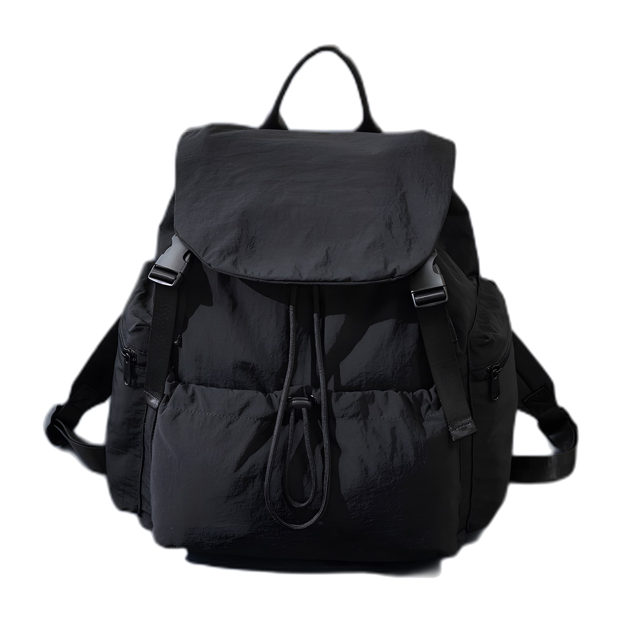 Cadiz Women's Pleated Flap Backpack, Water-Repellent, photo 4