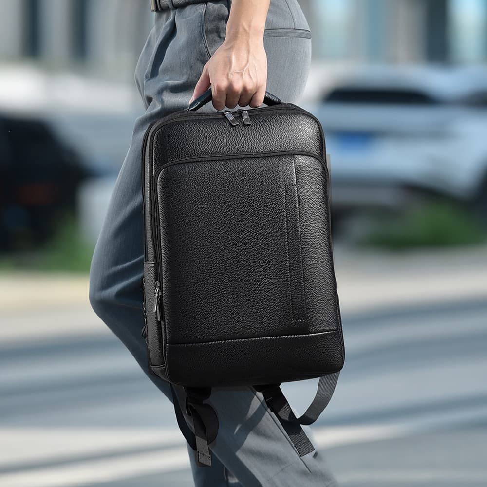 Camel Mountain Antwerp Men's Business Backpack, Laptop up to 16 Inches, USB Port, photo 20