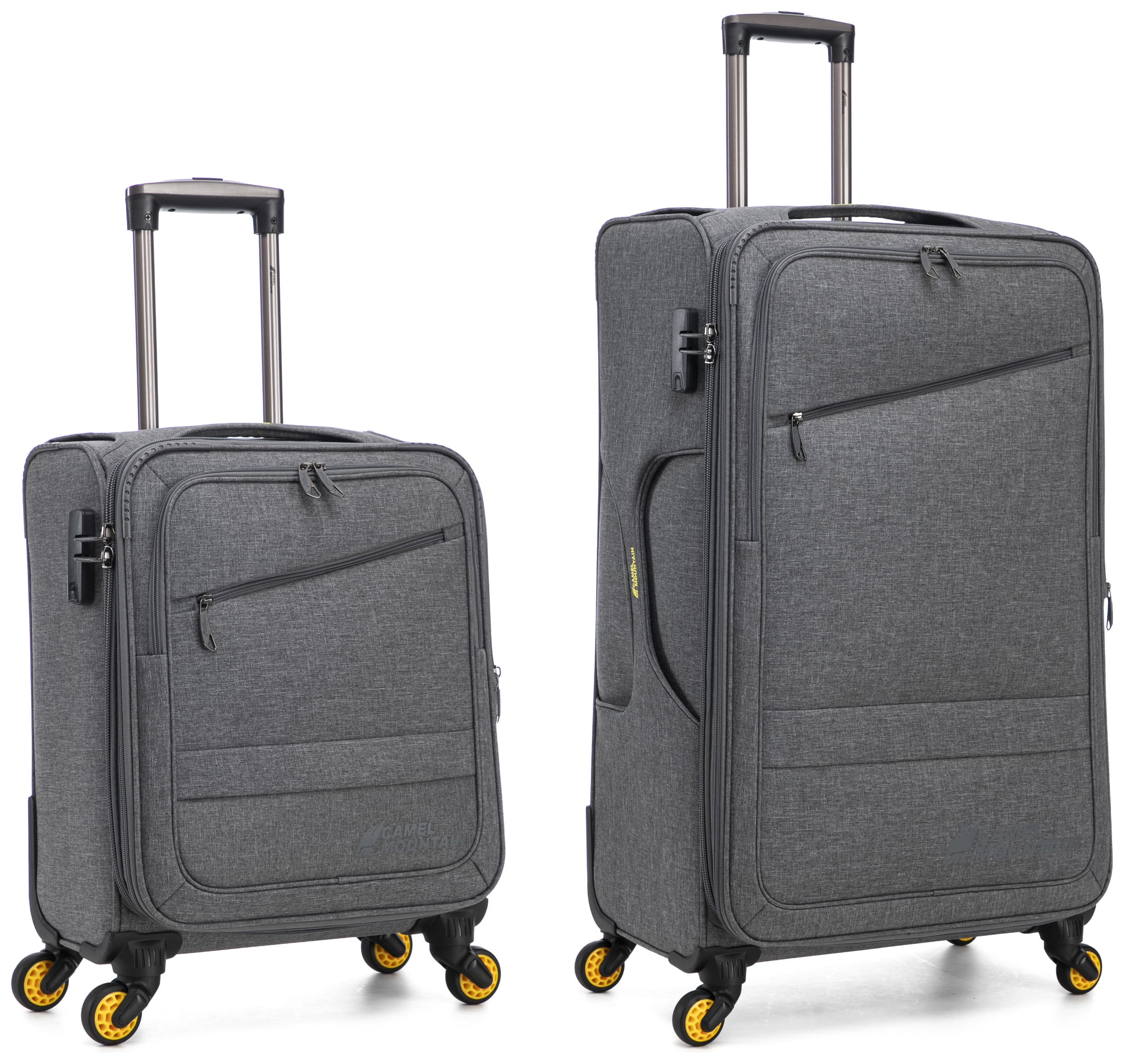 Camel Mountain® Primo 2.0 2-Piece Luggage Set: 26" and 20"