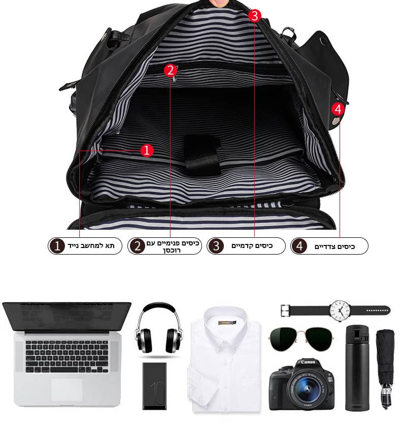 Cytrek™ Platinum 19L Laptop Backpack with USB Port, photo 10