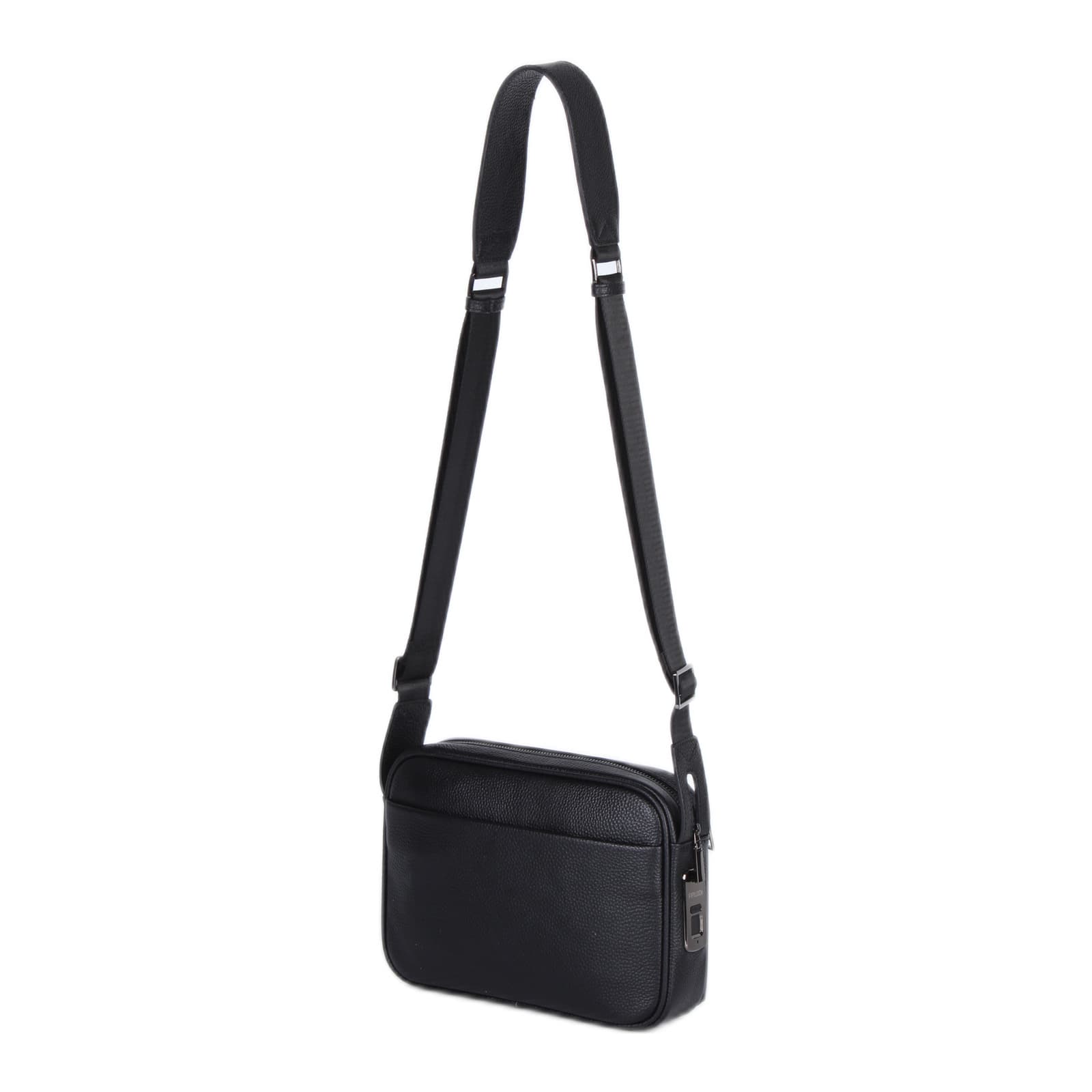 Innsbruck Genuine Leather Fingerprint Lock Crossbody Bag, photo 3