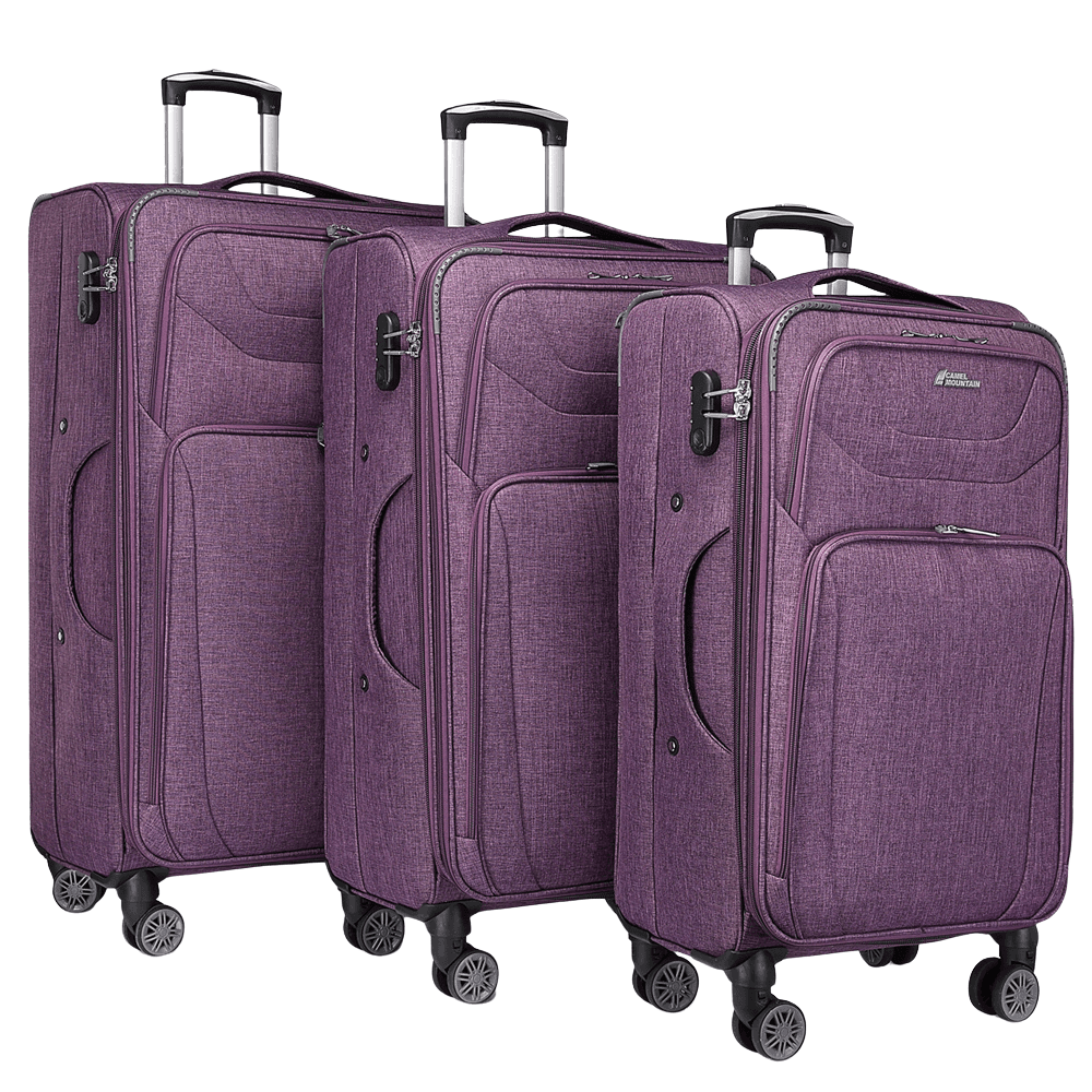 Camel Mountain® Americano Soft Suitcase Set of 3, photo 16