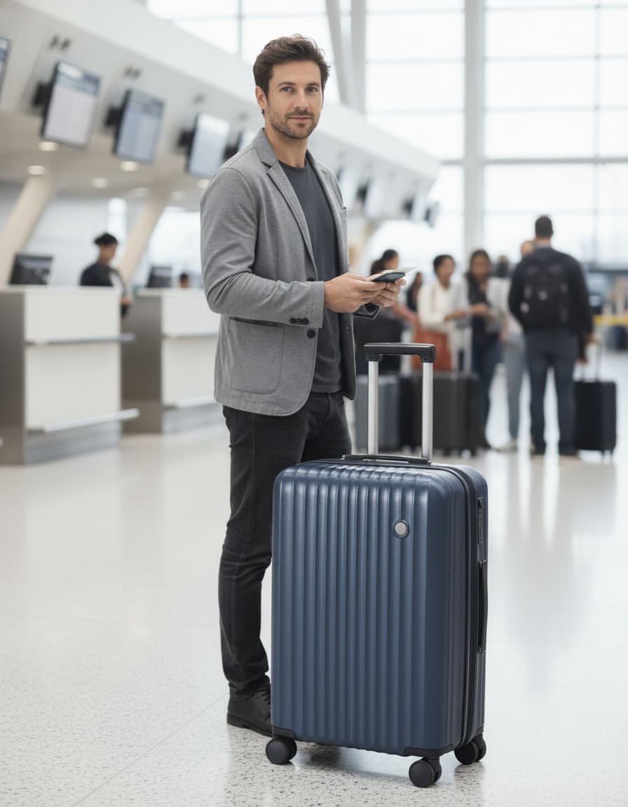 Meridian 28" Polycarbonate Large Suitcase, photo 7