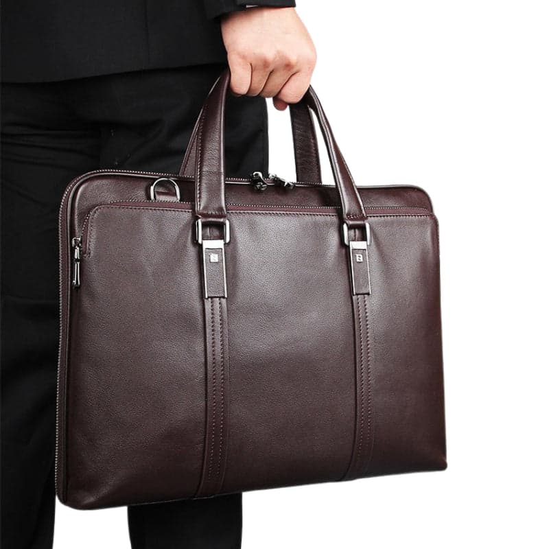 Helythor Plus 7L Genuine Leather Laptop Briefcase, photo 10