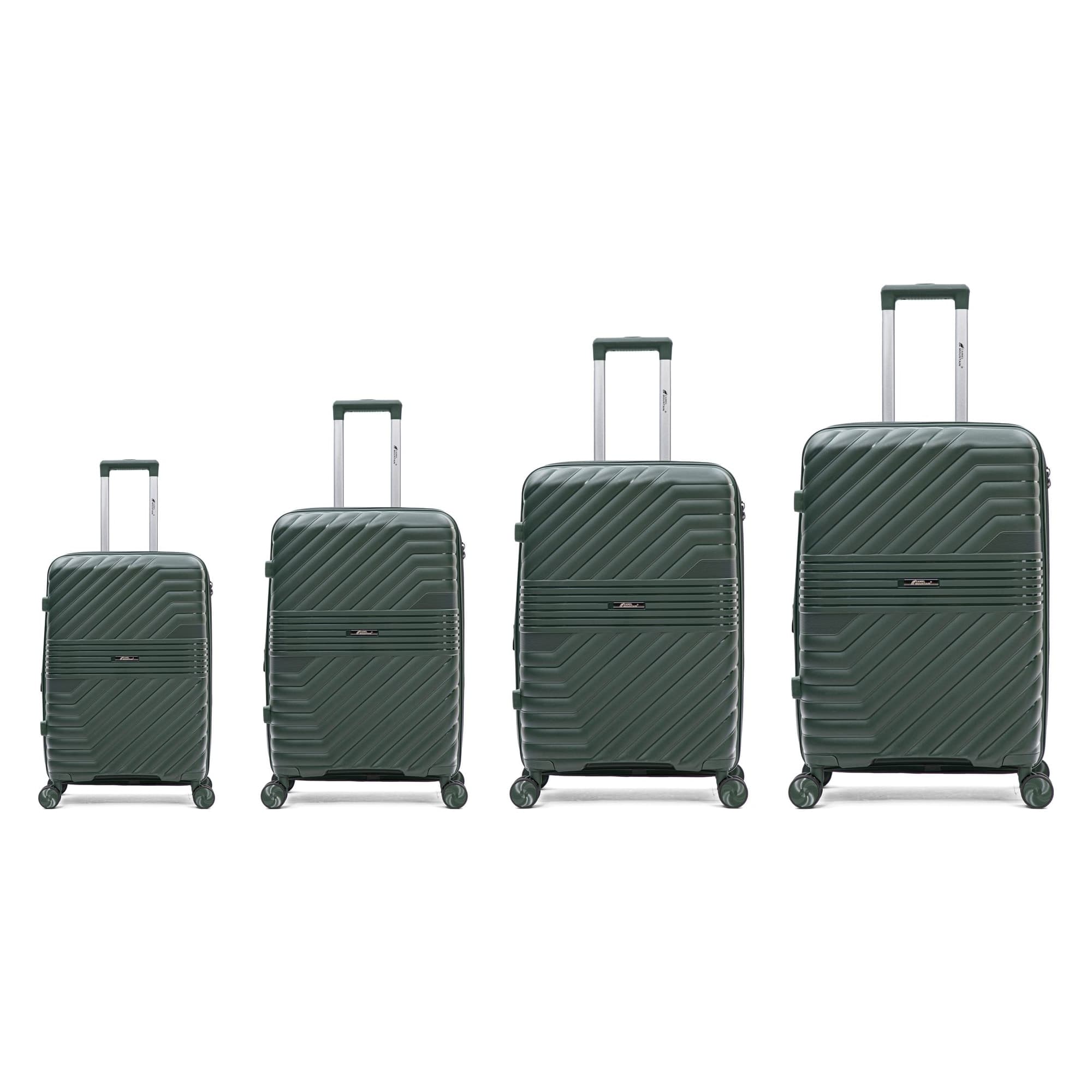 Navigator 4-Piece Unbreakable Luggage Set, 20", 24", 28" and 32"