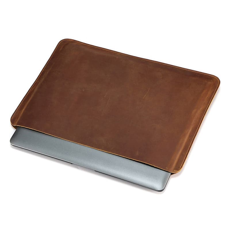 Nyvonis™ Luxe Leather Laptop and iPad mini Sleeve, photo 3