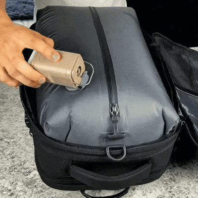 Electron 45L Vacuum Compression Travel Backpack, photo 2