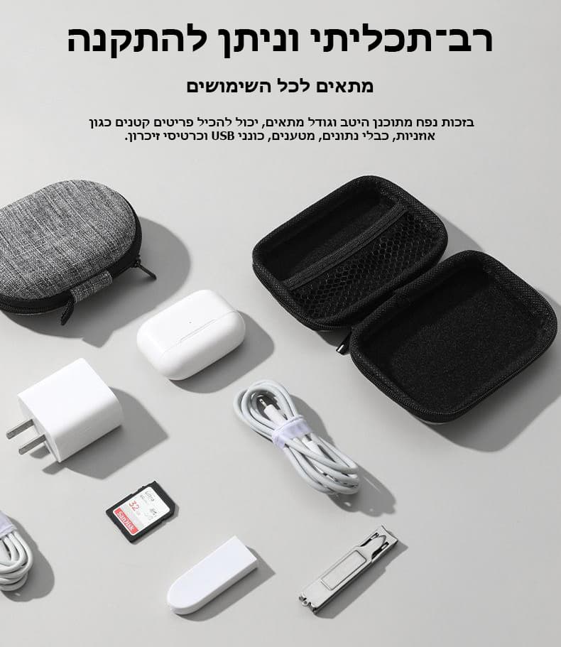Xenyorix Hard Tech Organizer for Cables and Chargers, photo 14