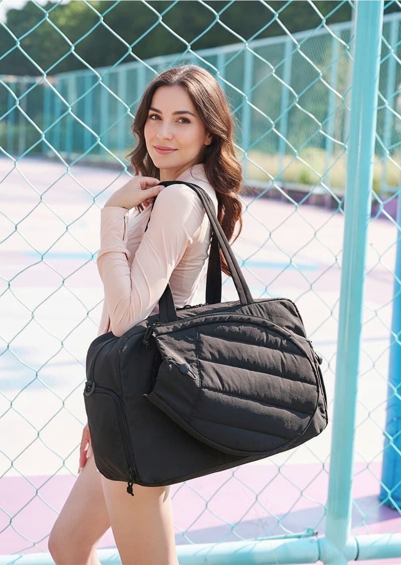 Marbella Women's Tennis Bag with Racket and Shoe Compartments, photo 11